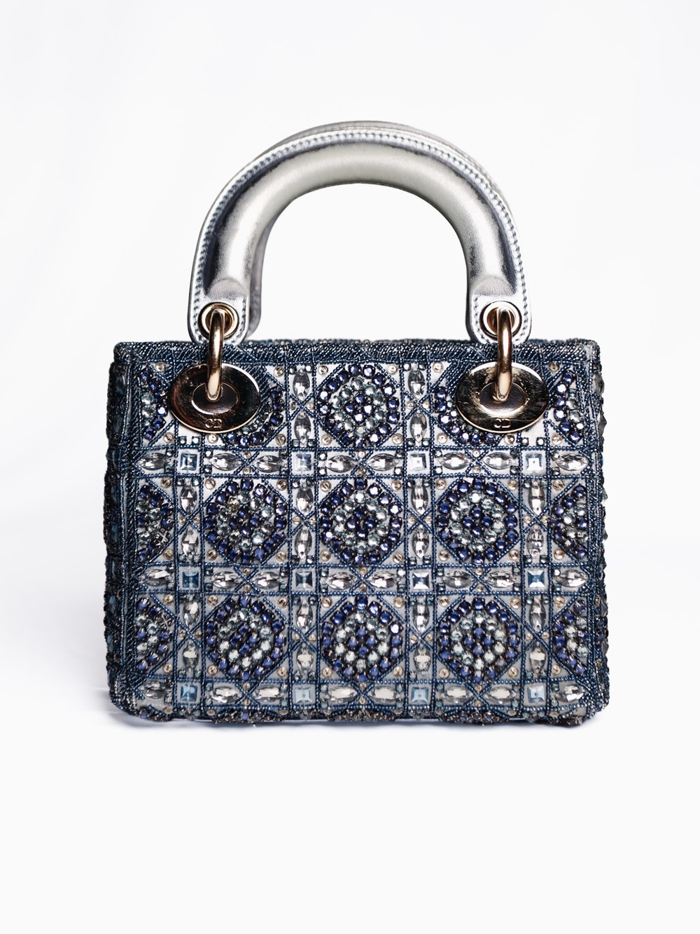 Dior Mini Lady Dior Celstial Embroidered Calfskin bag